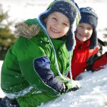 Ferien mit Kindern für das neue Jahr