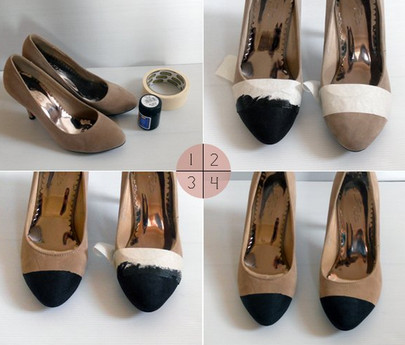  5 Möglichkeiten, alte Schuhe zu aktualisieren
