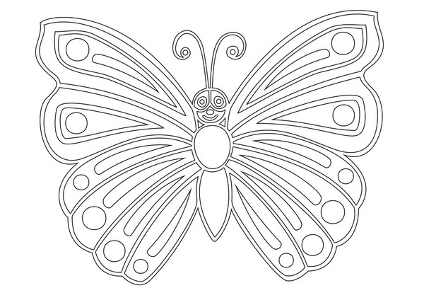 Wir machen einen Schmetterling aus Papier mit unseren eigenen Händen Wir machen einen Schmetterling aus Papier mit unseren eigenen Händen