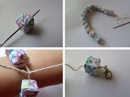 Sammle das Armband