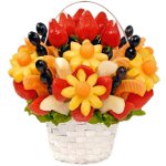 Bouquet von Früchten mit eigenen Händen Bouquet von Früchten mit eigenen Händen