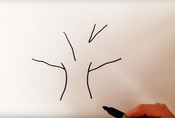 Nach dem Thema "Herbst": Meisterkurse mit Bleistiften und Farben für Kindergarten und Schule 1-5 Klassen