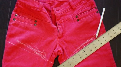 Wie man Jeans aus Shorts macht