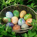 wie man Eier zu Ostern malt