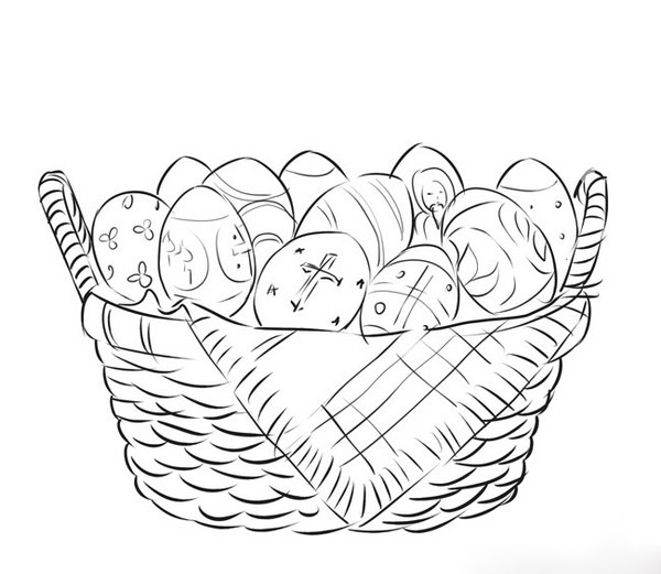 Wie zeichne Ostern - Schritt-für-Schritt-Meisterkurse zum Zeichnen von Ostern Muster (mit Foto)