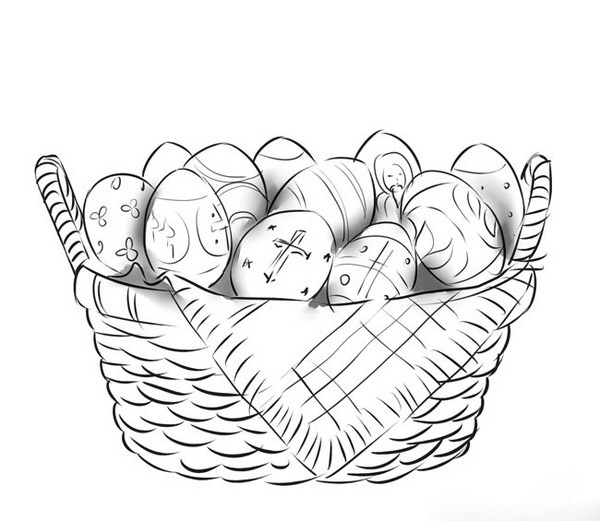 Wie zeichne Ostern - Schritt-für-Schritt-Meisterkurse zum Zeichnen von Ostern Muster (mit Foto)