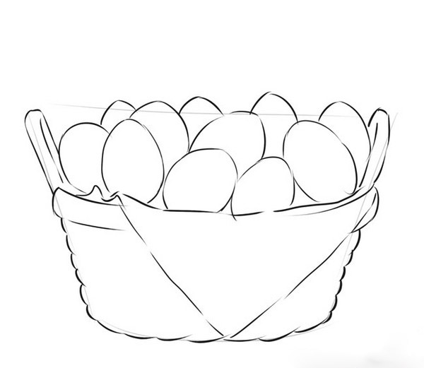 Wie zeichne Ostern - Schritt-für-Schritt-Meisterkurse zum Zeichnen von Ostern Muster (mit Foto)