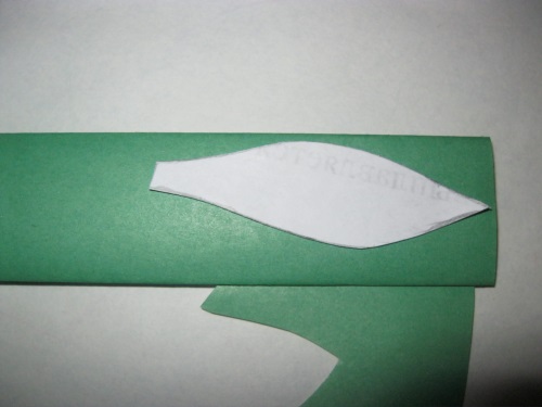Fabulous Pfau aus farbigem Papier
