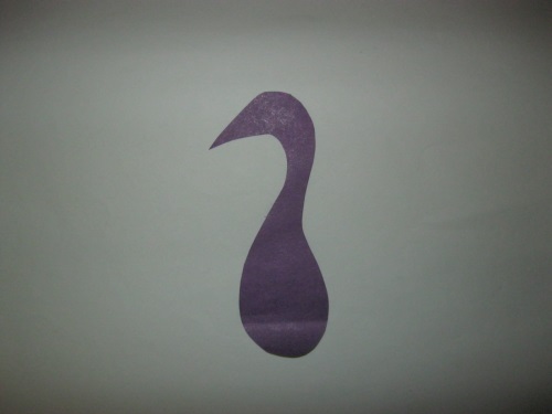 Fabulous Pfau aus farbigem Papier