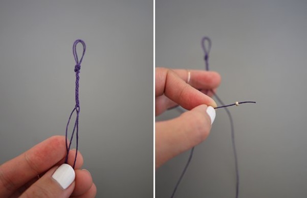 Wie man ein Perlenarmband für Anfänger macht