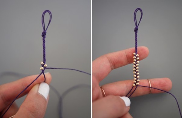 Wie man ein Perlenarmband für Anfänger macht