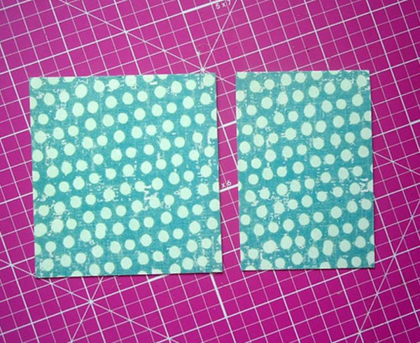 Umschlag von Papier A4 mit Ihren eigenen Händen