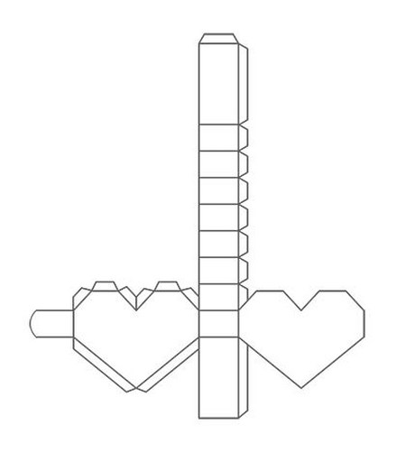 Wie man eine herzförmige Schachtel mit den eigenen Händen macht, ein Schritt-für-Schritt-Meisterkurs mit einem Foto
