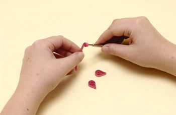 Quilling Blumen aus Papier für Anfänger