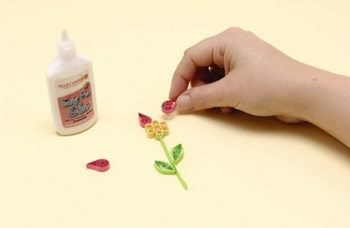 Quilling Blumen aus Papier für Anfänger