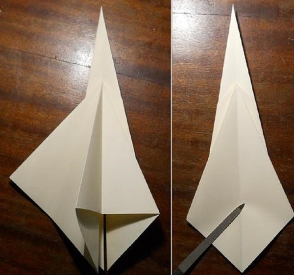 Wie man mit eigenen Händen ein Schwert aus Papier macht