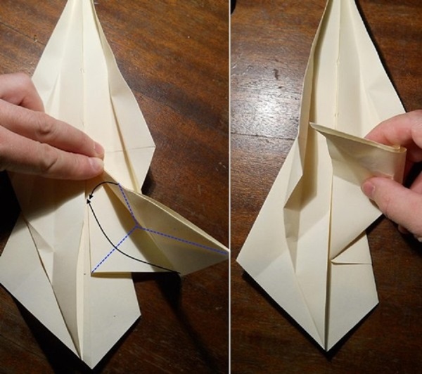 Wie man mit eigenen Händen ein Schwert aus Papier macht