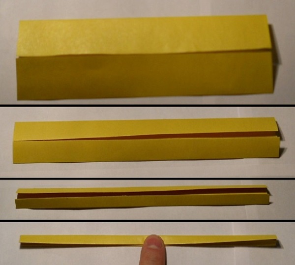 Wie man mit eigenen Händen ein Schwert aus Papier macht