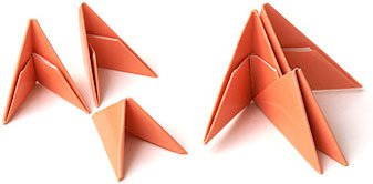 Wie mache ich modulares Origami?