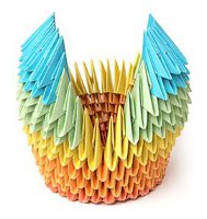 Wie mache ich modulares Origami?