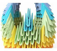 Wie mache ich modulares Origami?