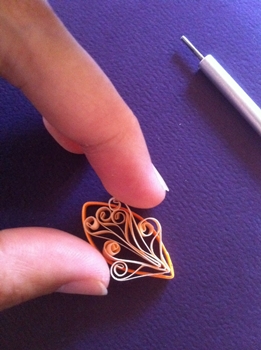 Quilling Weihnachtsschmuck 