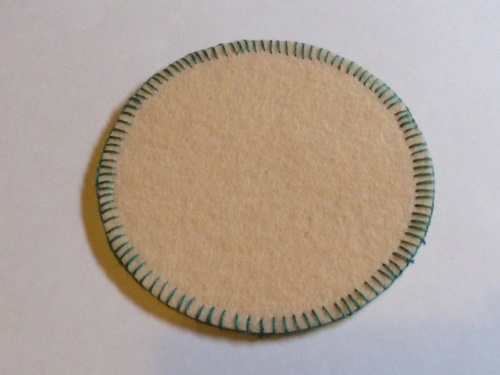Broscheule aus Filz