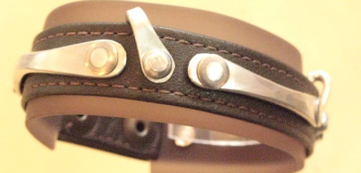 Wie man ein breites Herren Lederarmband