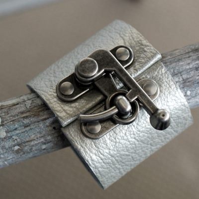 Wie man ein breites Herren Lederarmband