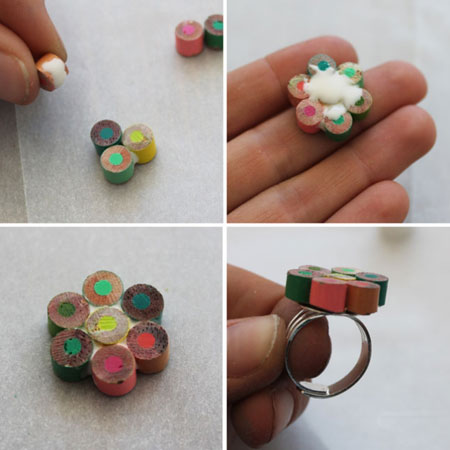  Ring mit Blumenmuster