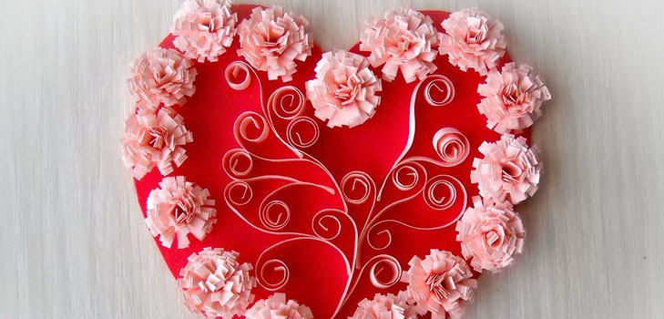 Wie man einen Valentin mit eigenen Händen macht
