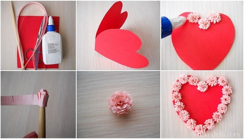 Wie man einen Valentin mit eigenen Händen macht