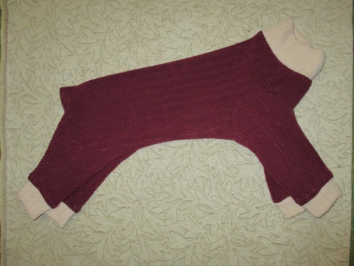 Warmes Fleece für einen Hund