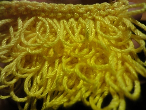 Wie man eine Luffa-Häkelarbeit bindet?