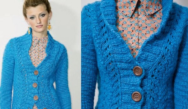 Sweatshirts, Kleider und Jacken mit Nadeln gestrickt: Fotos und Diagramme Sweatshirts, Kleider und Jacken mit Nadeln gestrickt: Fotos und Diagramme