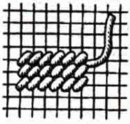 Schräge Tapisserie-Naht (2 Wege) Schräge Tapisserie-Naht (2 Wege)