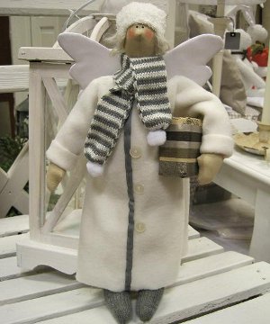 Puppen Tilde: Weihnachtsengel mit den eigenen Händen Puppen Tilde: Weihnachtsengel mit den eigenen Händen