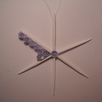 Quilling Schneeflocke
