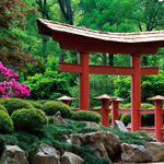 Kleine architektonische Formen für den Garten