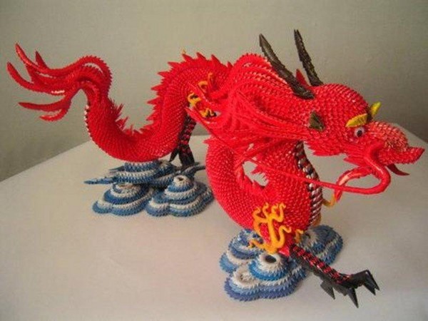 Modularer Origami: Tiere - Montageschemata