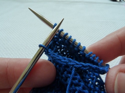 Herren Sommerhandschuhe ohne Finger mit Stricknadeln