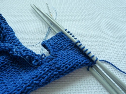 Herren Sommerhandschuhe ohne Finger mit Stricknadeln