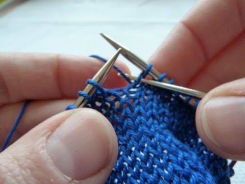Herren Sommerhandschuhe ohne Finger mit Stricknadeln