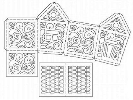 Neujahrs Papier Handwerk