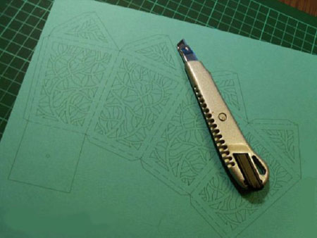 Neujahrs Papier Handwerk
