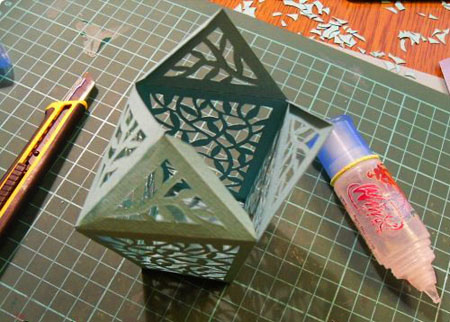 Neujahrs Papier Handwerk