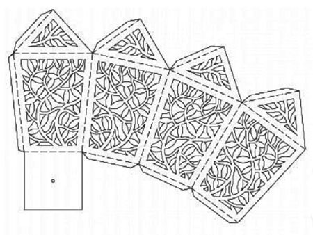 Neujahrs Papier Handwerk