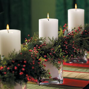 Neujahrskerzen mit eigenen Händen