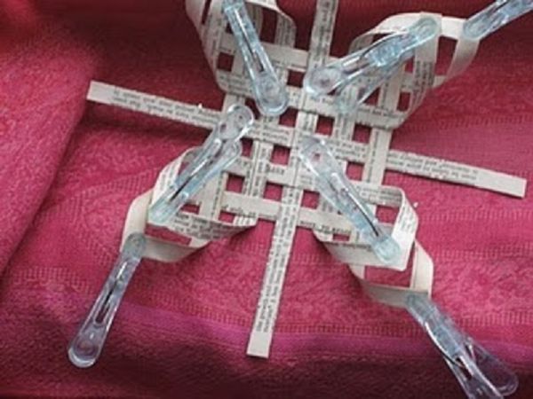 Schöne Schneeflocken für das neue Jahr 2017 mit ihren eigenen Händen aus Papier - Diagramme und Fotos in Etappen. Meisterkurse für Kinder auf großen Schneeflocken in Origami-Technik