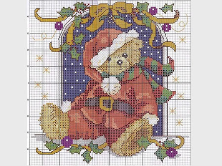 Neujahrsstickerei